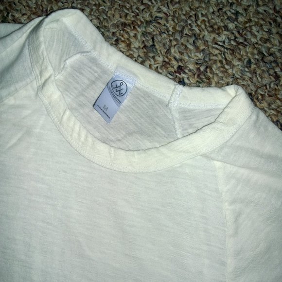 ALTERNATIVE APPAREL 3/4 Sleeve Slub Baseball Tee - Picture 5 of 6
